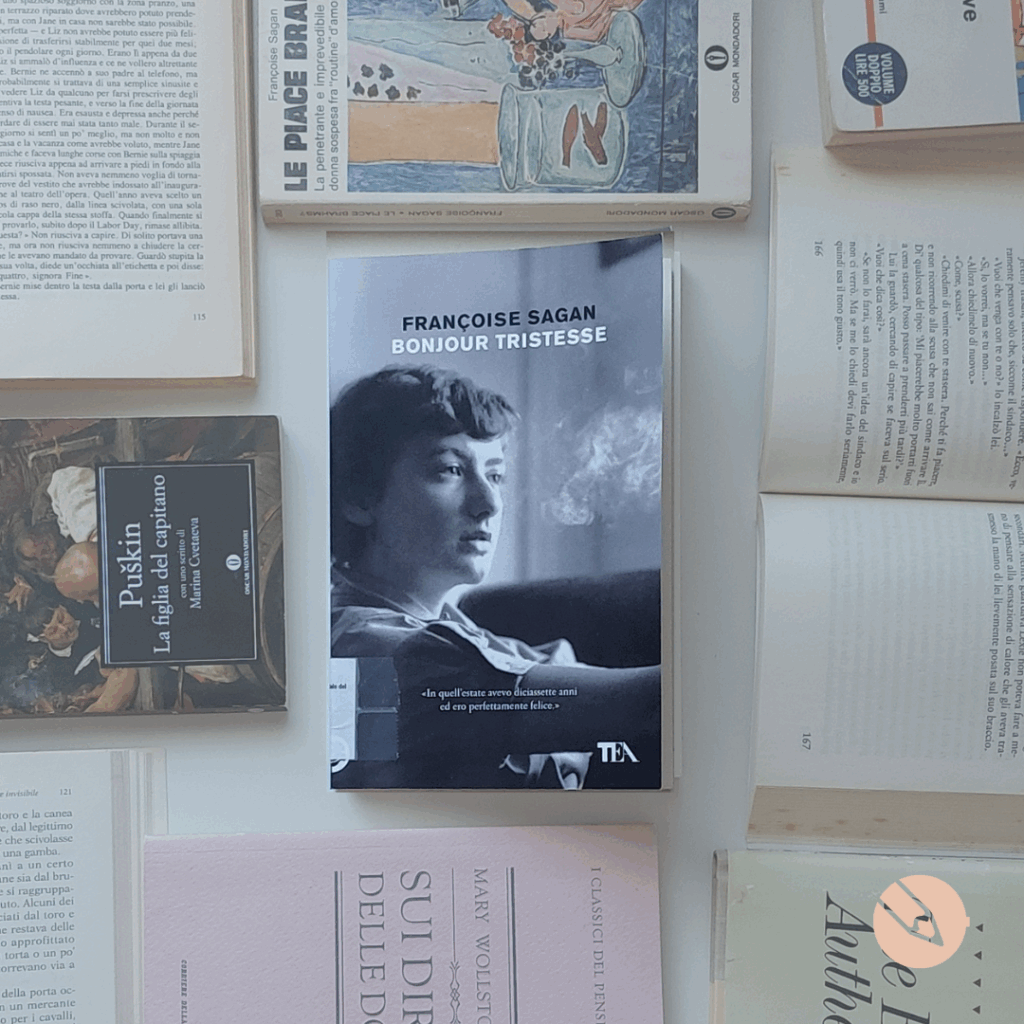 Copertina del libro Bonjour Tristesse.